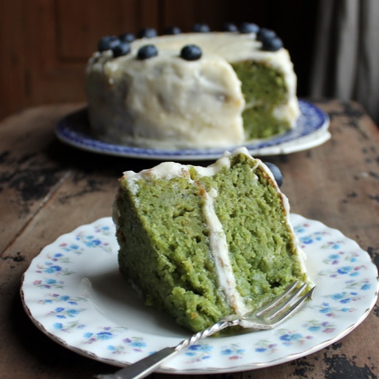 Kale Apple Cake