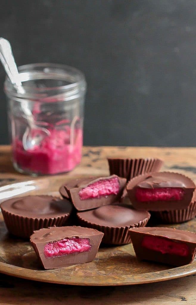 A pile of peanut butter cups.