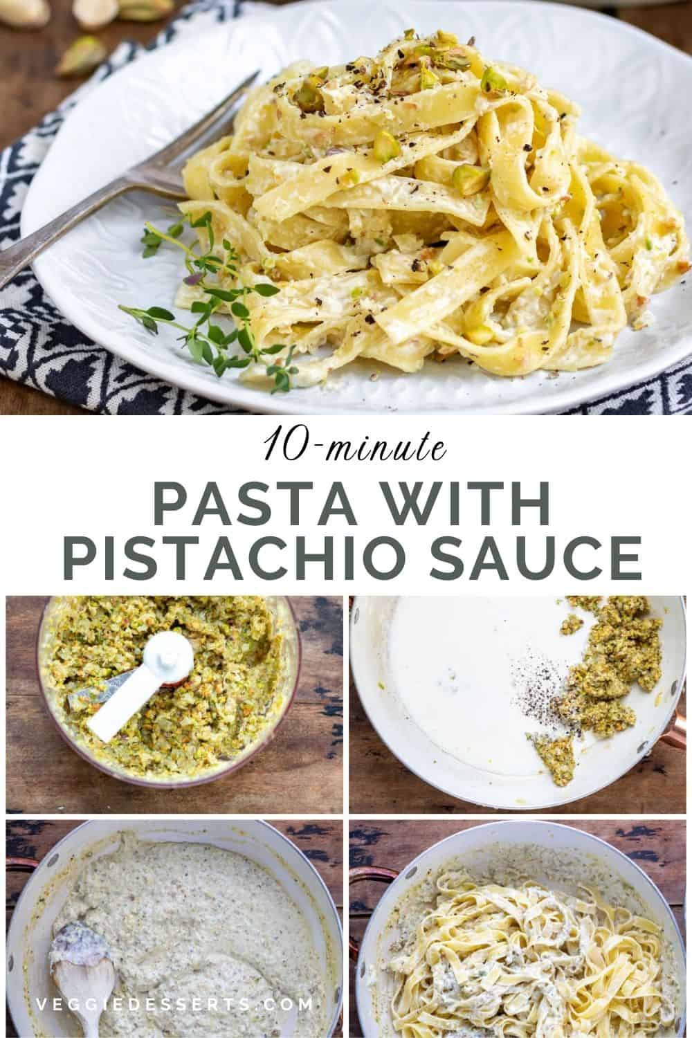 Pistachio Pasta (Pasta al Pistacchio) Veggie Desserts