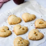 Easy Jam Hand Pies with a pot of strawberry jam