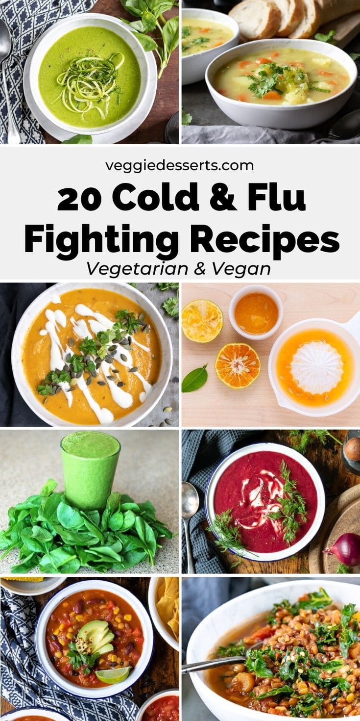 16 Veggie and Vegan Cold and Flu Fighting Recipes Veggie Desserts