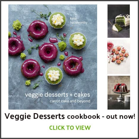 Veggie Sobremesas Livro de receitas por Kate Hackworthy