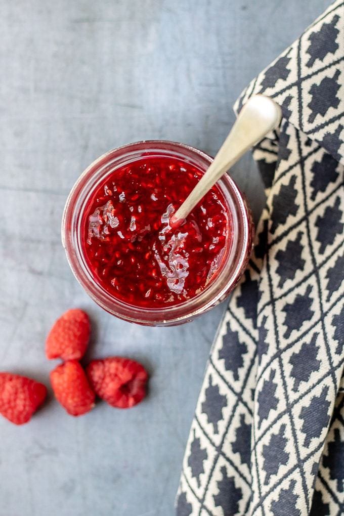 Quick Raspberry Jam Recipe