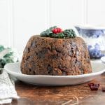 Cavolo Nero Christmas pudding. This traditional Xmas pudding recipe has hidden leafy green veg! The kale helps to bulk it out but can't be tasted.