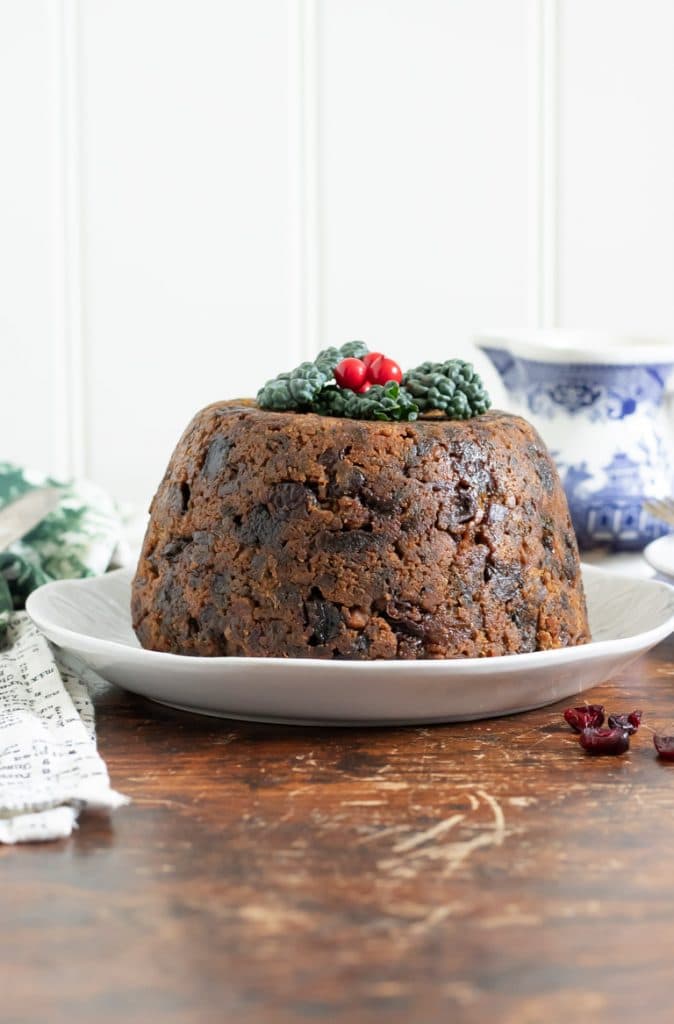 Cavolo Nero Christmas pudding. This traditional Xmas pudding recipe has hidden leafy green veg! The kale helps to bulk it out but can't be tasted. 
