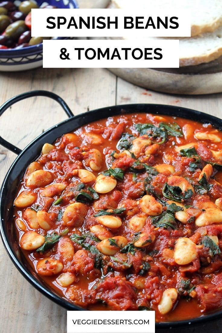 Spanish Beans with Tomatoes Veggie Desserts