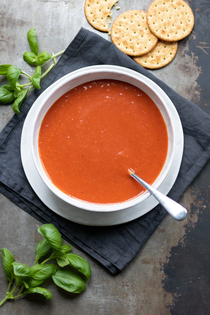Easy Tomato Soup - Veggie Desserts