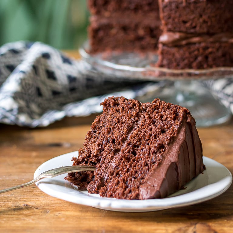 Easy Homemade Chocolate Cake  Pretty Simple Sweet