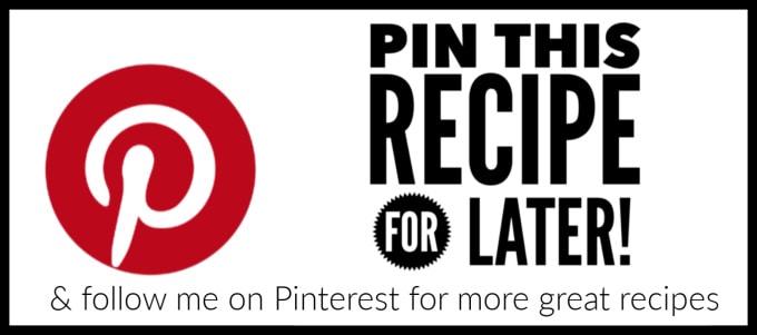 Text picture that reads: Pin this recipe for later.