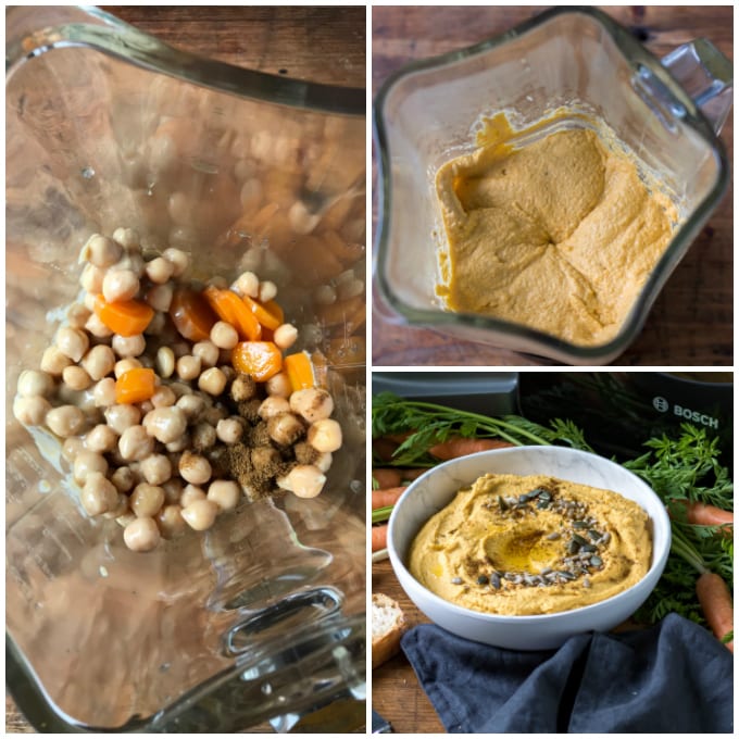 how to make carrot hummus recipe part 2