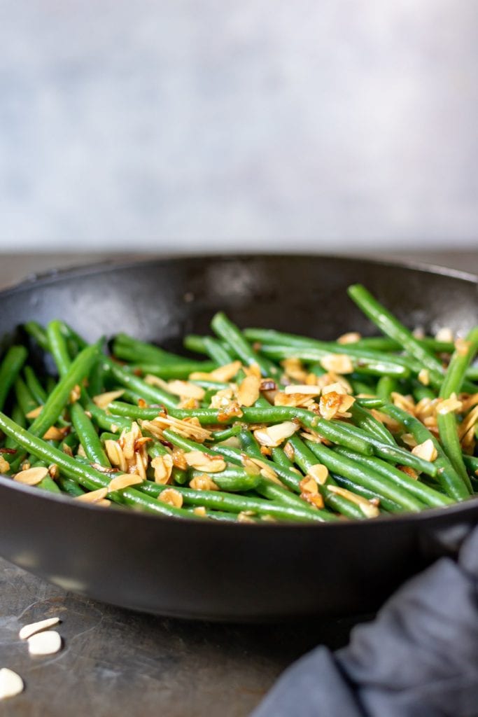 Green Beans Almondine - Veggie Desserts