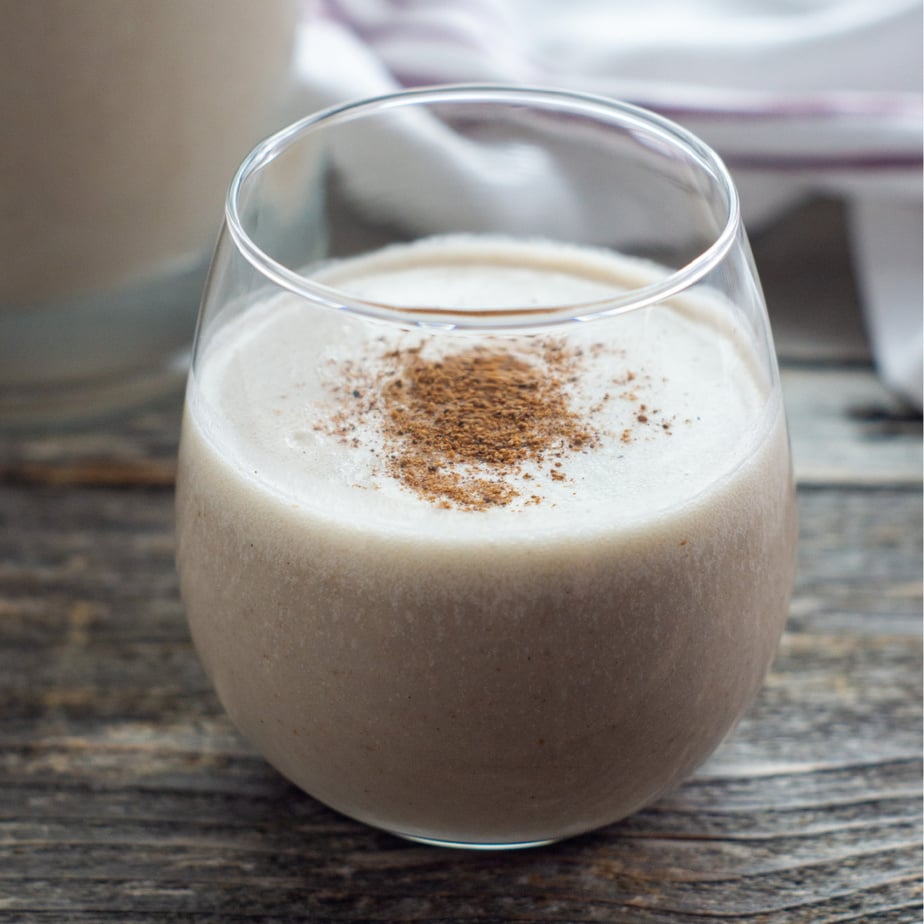 Easy Vegan Eggnog (almond milk) Veggie Desserts