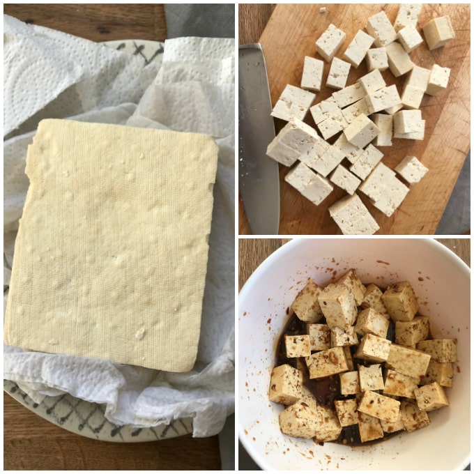 step by step instructions for making this Asian tofu recipe.