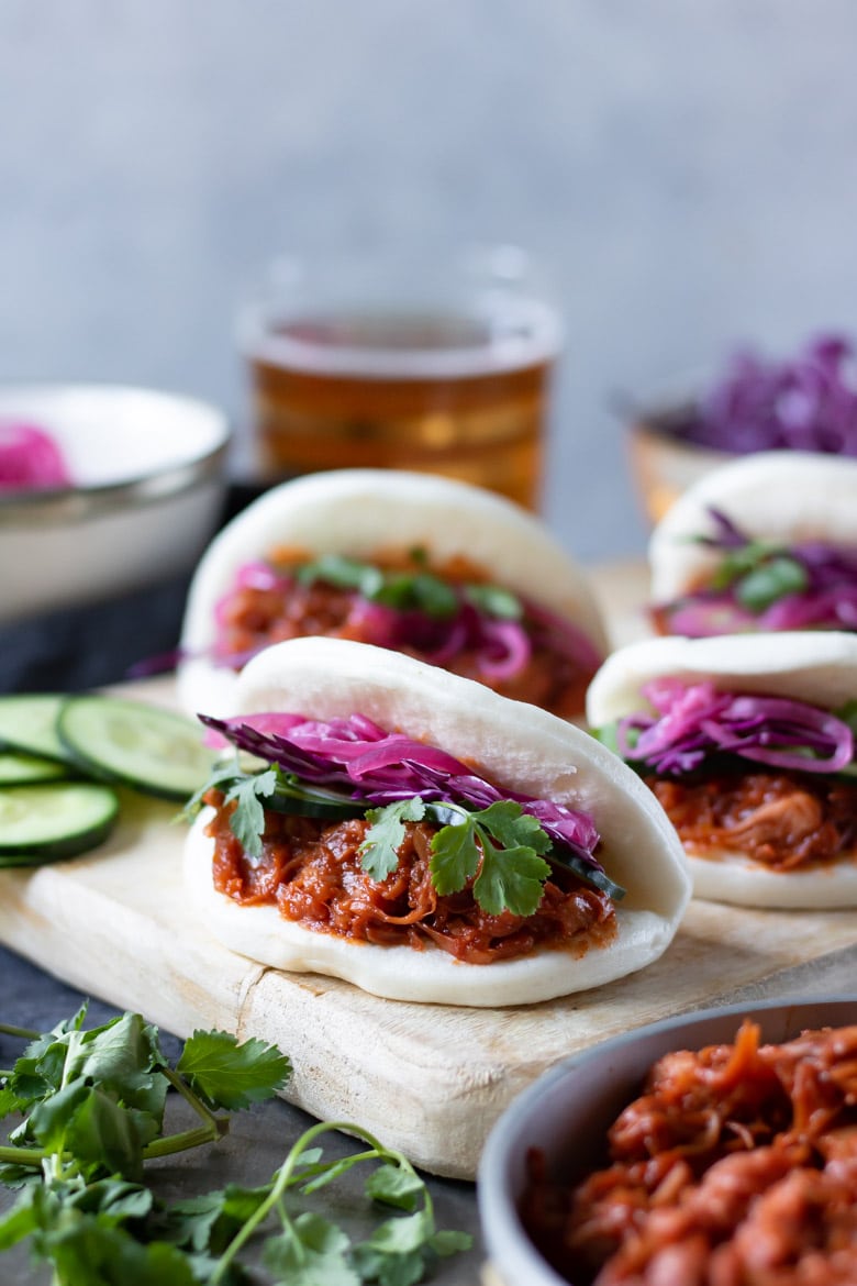 Jackfruit Bao Buns