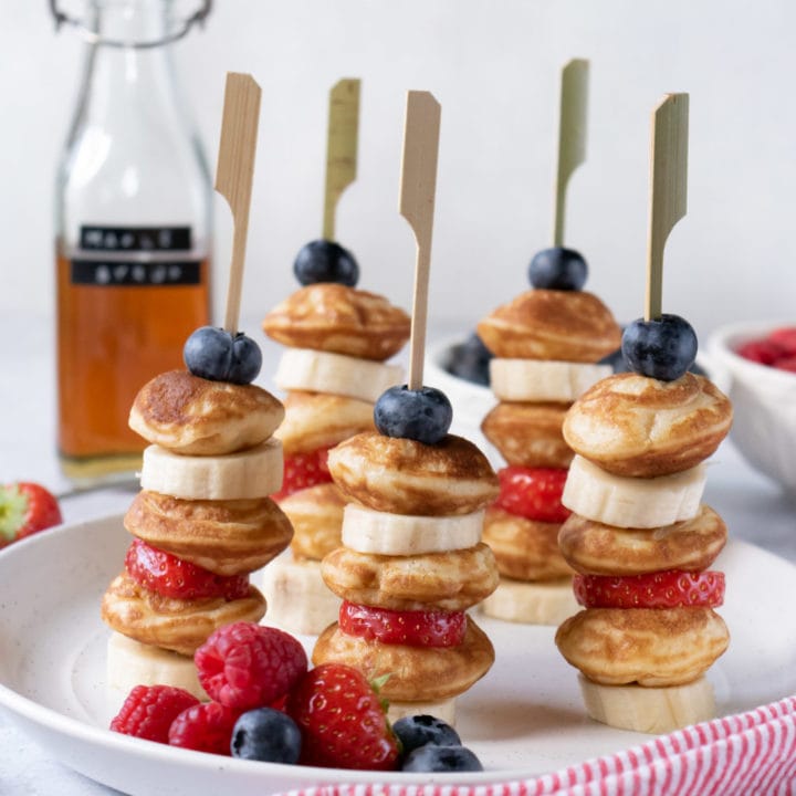 Pancake Skewers - Veggie Desserts