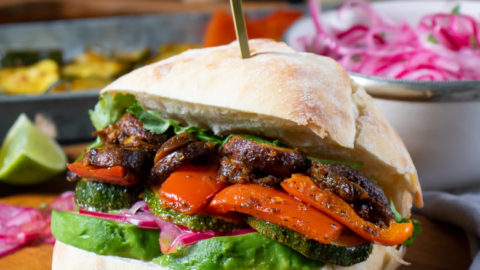 Peruvian Sandwich (Vegetales Sanguche)