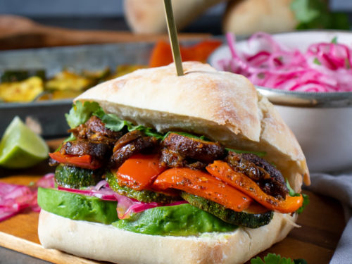 Peruvian Sandwich (Vegetales Sanguche)