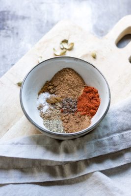 baharat spices in a bowl