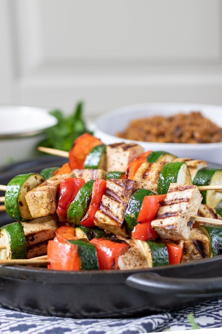 Persian Grilled Vegetable Tofu Skewers Veggie Desserts