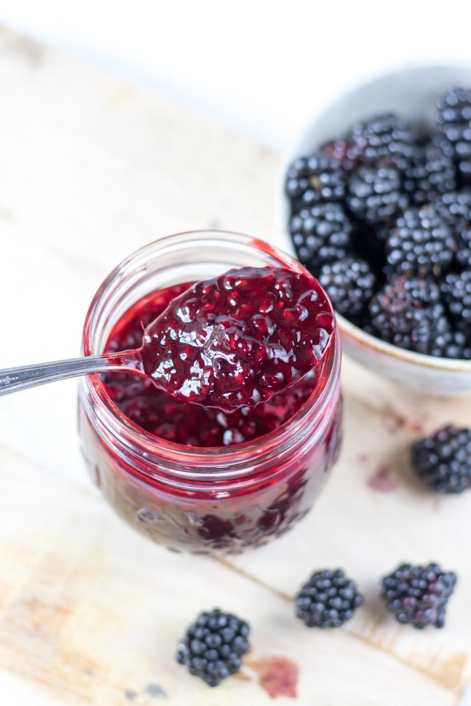 Easy Blackberry Compote Veggie Desserts