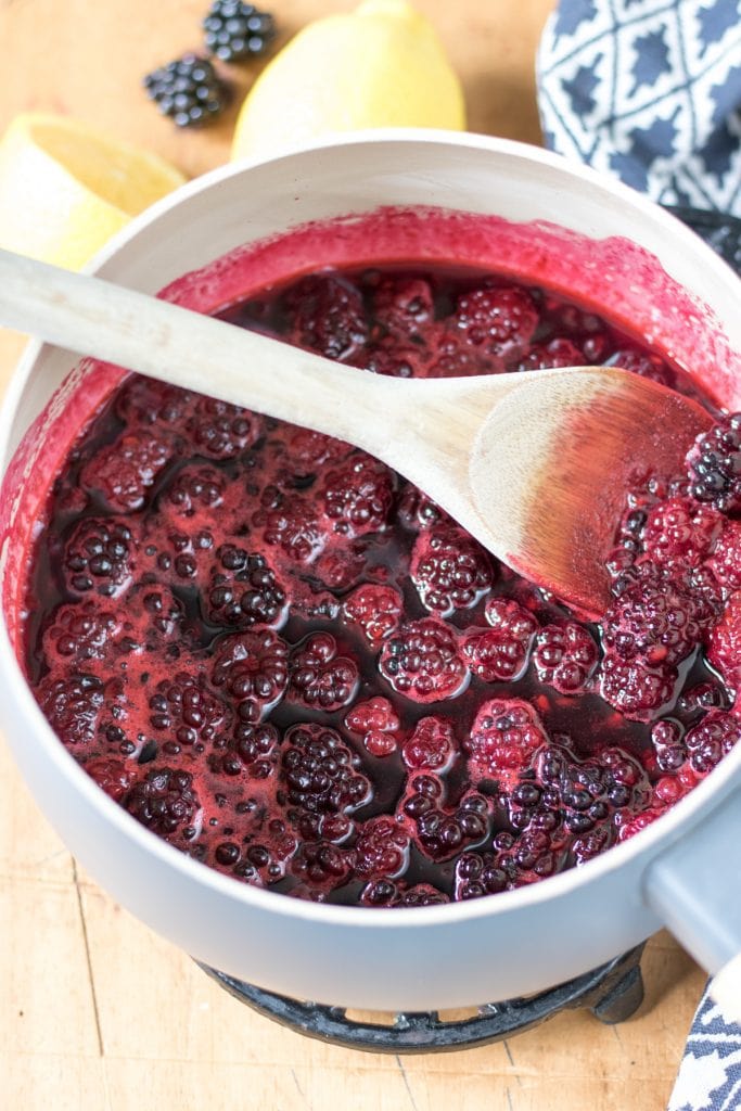 Easy Blackberry Compote Veggie Desserts