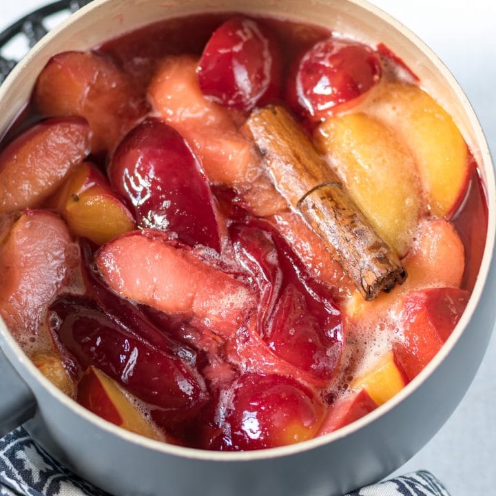 Easy Plum Compote Recipe Veggie Desserts