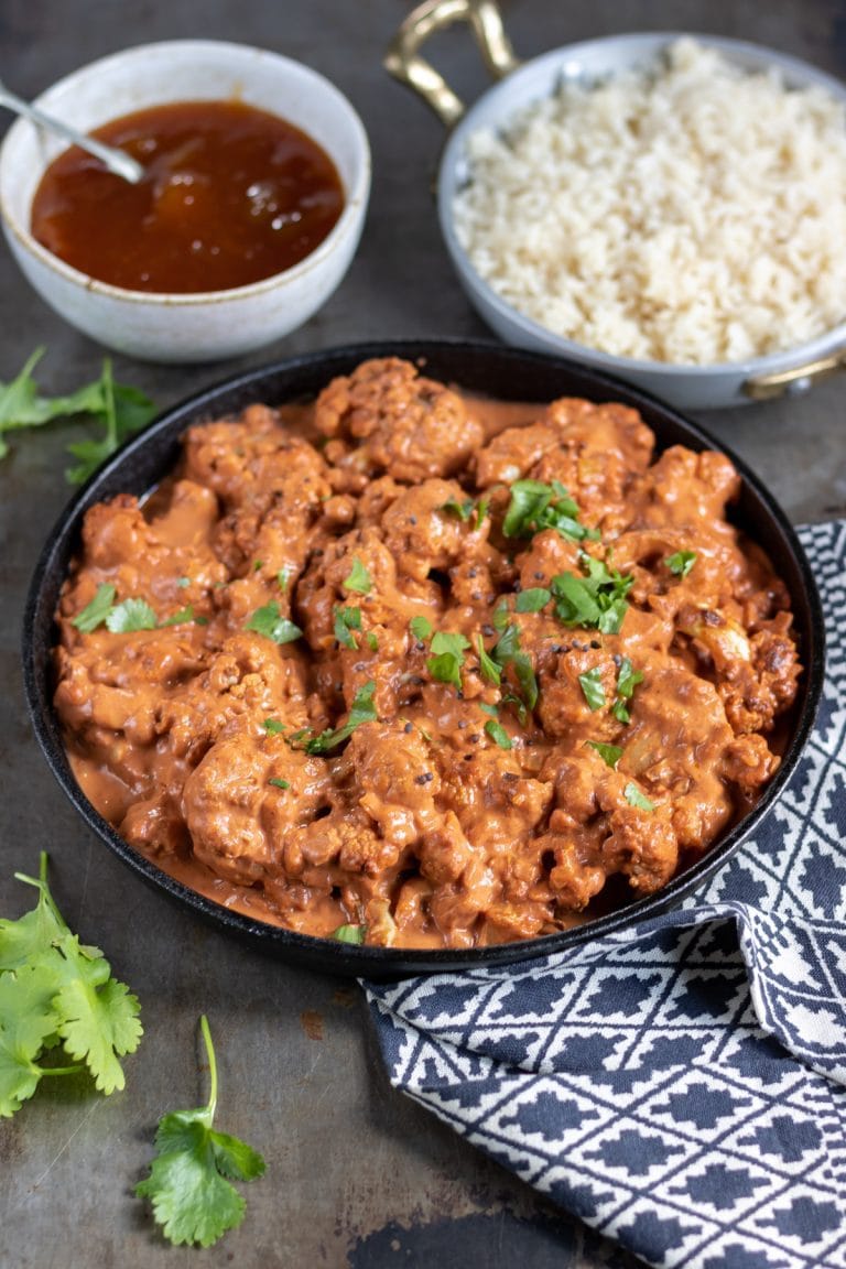 Vegan Butter Chicken (Cauliflower) Veggie Desserts