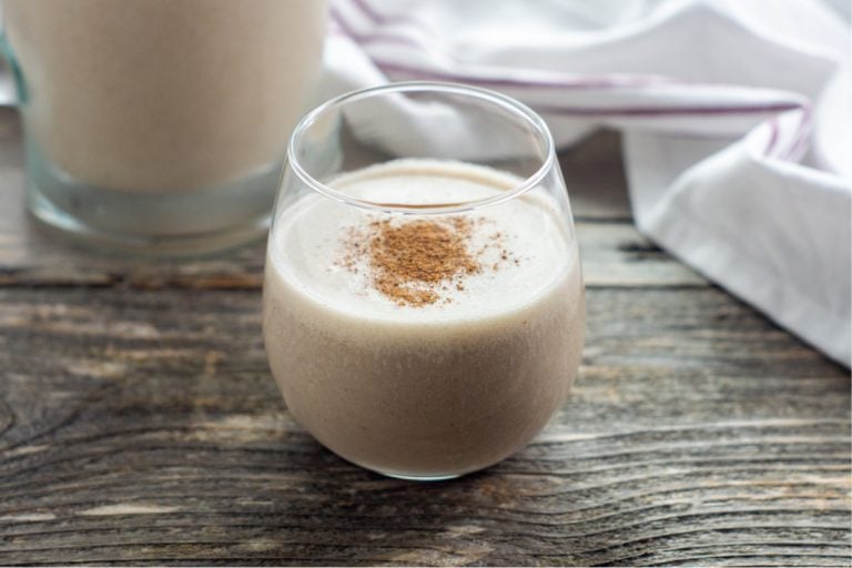 Easy Vegan Eggnog (almond milk) Veggie Desserts