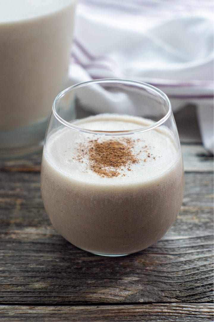 Easy Vegan Eggnog (almond milk) Veggie Desserts