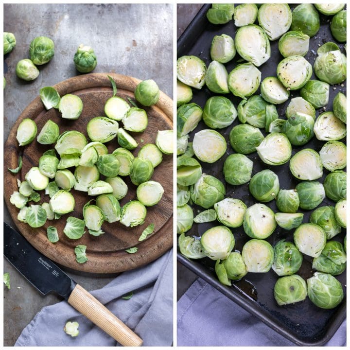 Roasted Brussels Sprouts with Balsamic Vinegar Veggie Desserts