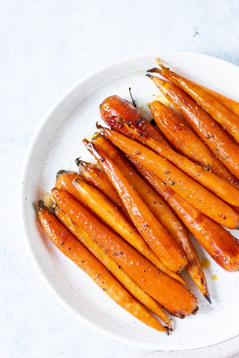 Maple Glazed Carrots with Cayenne Veggie Desserts