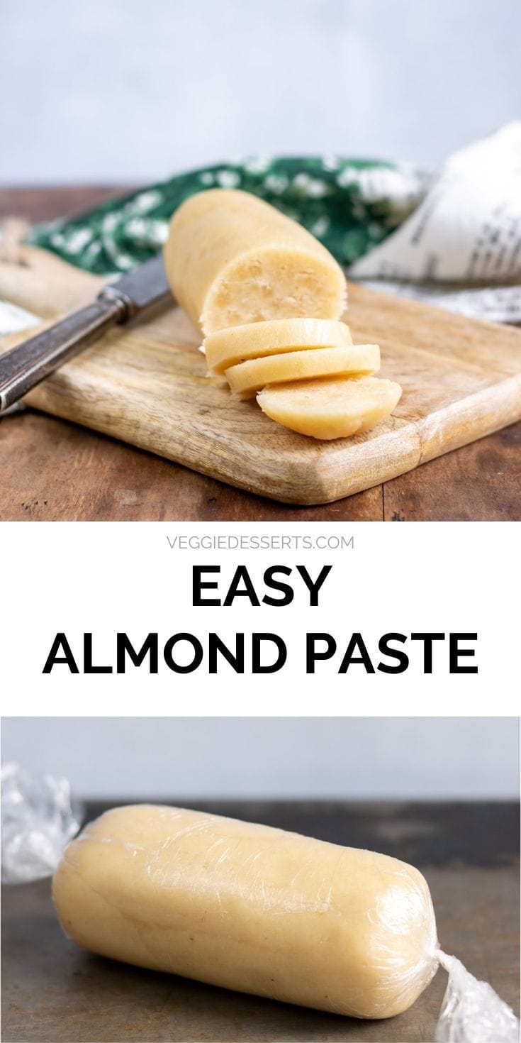 Easy Almond Paste Recipe - Veggie Desserts