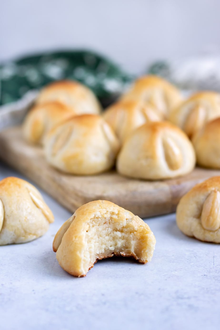 German Bethmännchen Marzipan Cookies Veggie Desserts