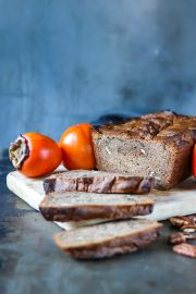 Persimmon Bread with Pecans - Veggie Desserts