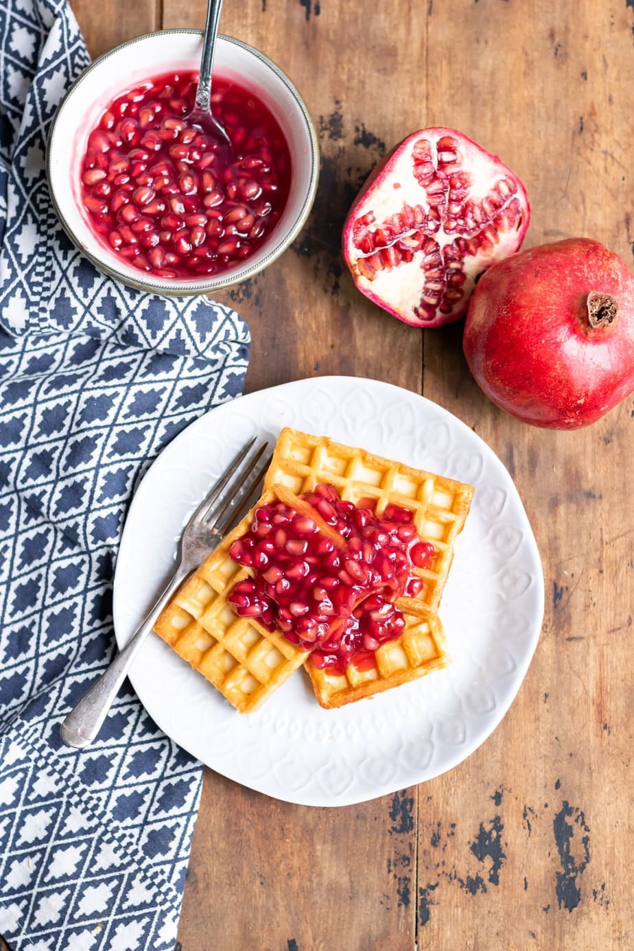 Easy Pomegranate Compote Veggie Desserts