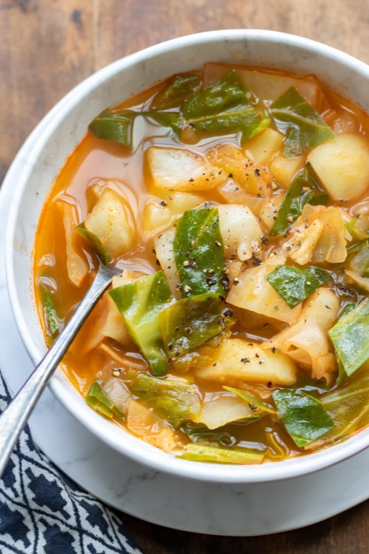 Easy Healthy Cabbage Soup - Veggie Desserts