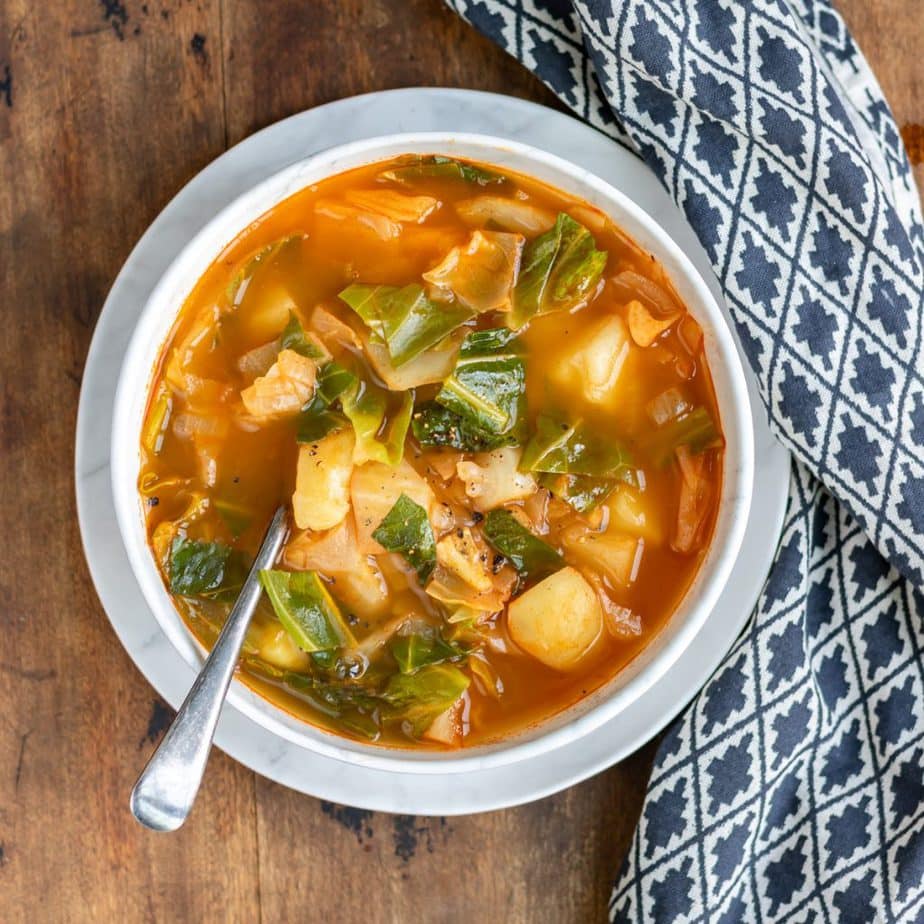 Easy Healthy Cabbage Soup - Veggie Desserts