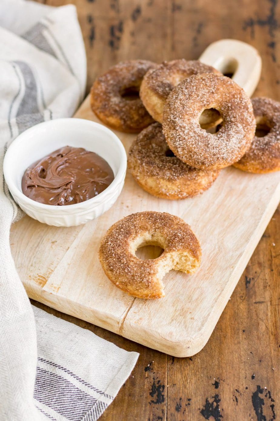 Easy Baked Churro Donuts Veggie Desserts