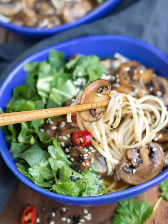 EASY VEGAN RAMEN (15 MINUTES) STORY Veggie Desserts