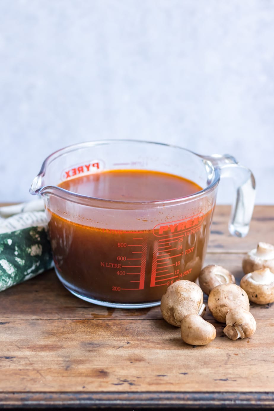 Easy Mushroom Stock / Broth Veggie Desserts