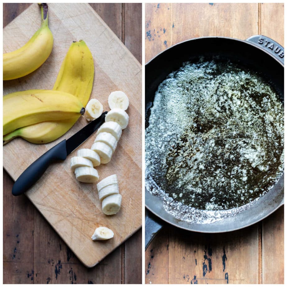 Maple PanFried Bananas Veggie Desserts