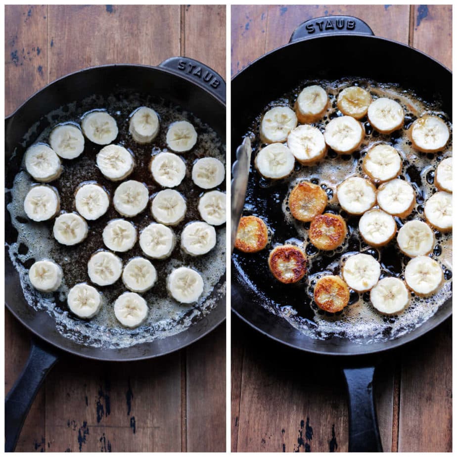 Maple PanFried Bananas Veggie Desserts