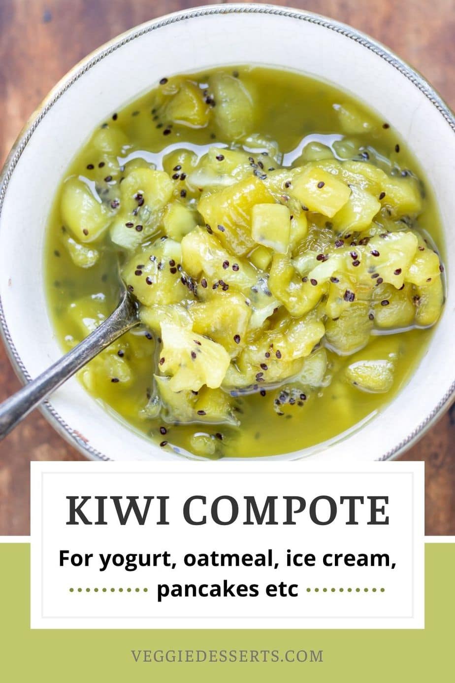 Easy Kiwi Compote Veggie Desserts