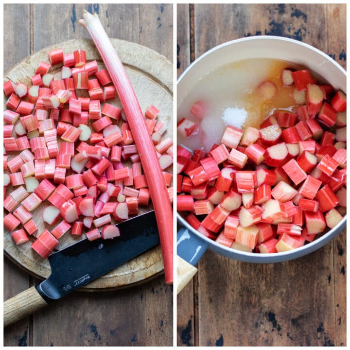 Easy Rhubarb Compote Veggie Desserts
