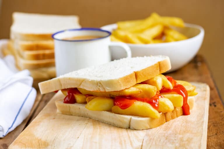 British Chip Butty Veggie Desserts
