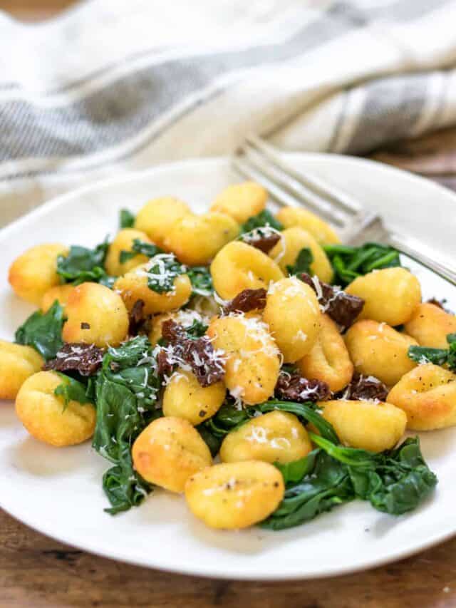 AIR FRYER GNOCCHI STORY Veggie Desserts
