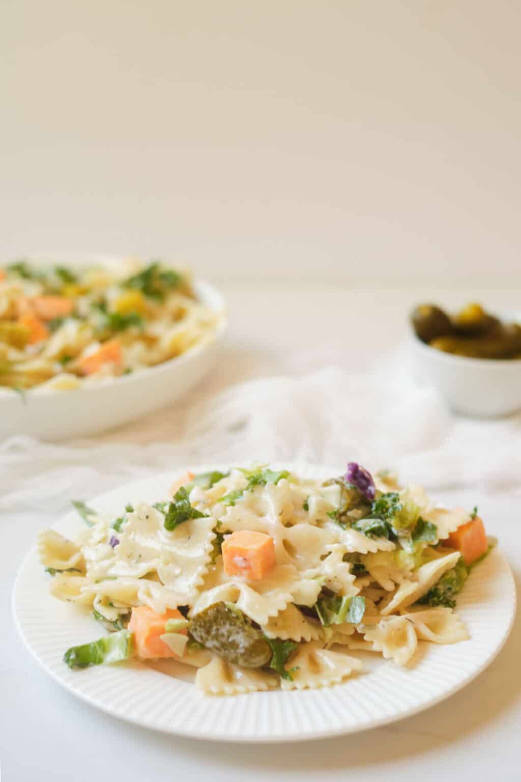 Dill Pickle Pasta Salad | Veggie Desserts