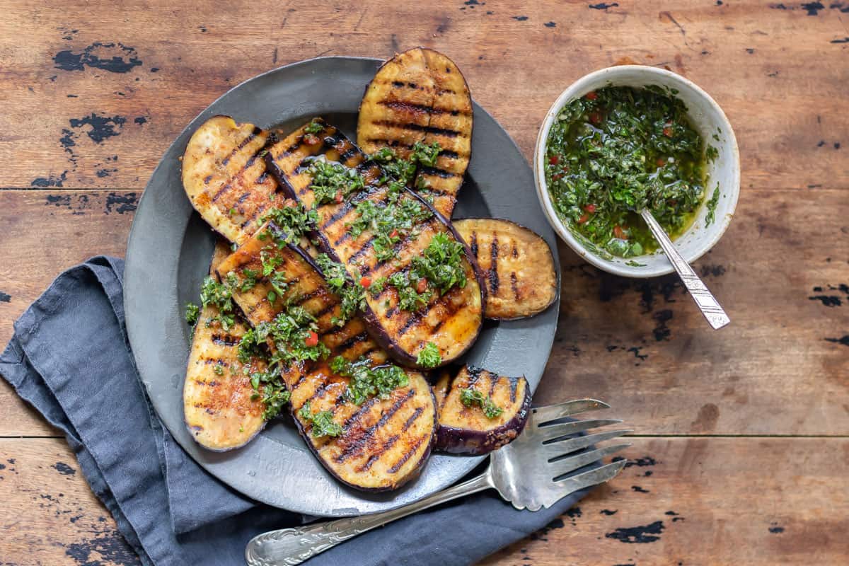 Smoky Grilled Eggplant Steaks Veggie Desserts