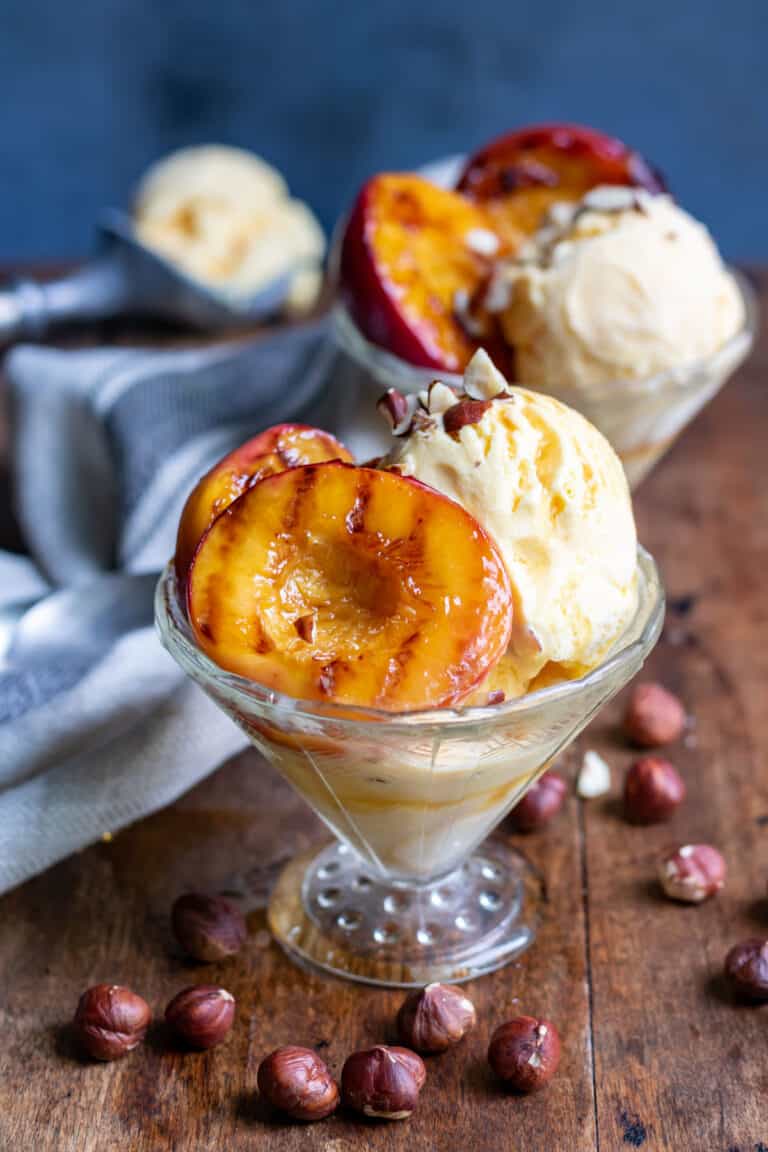 Grilled Nectarines with Maple and Brown Sugar Veggie Desserts