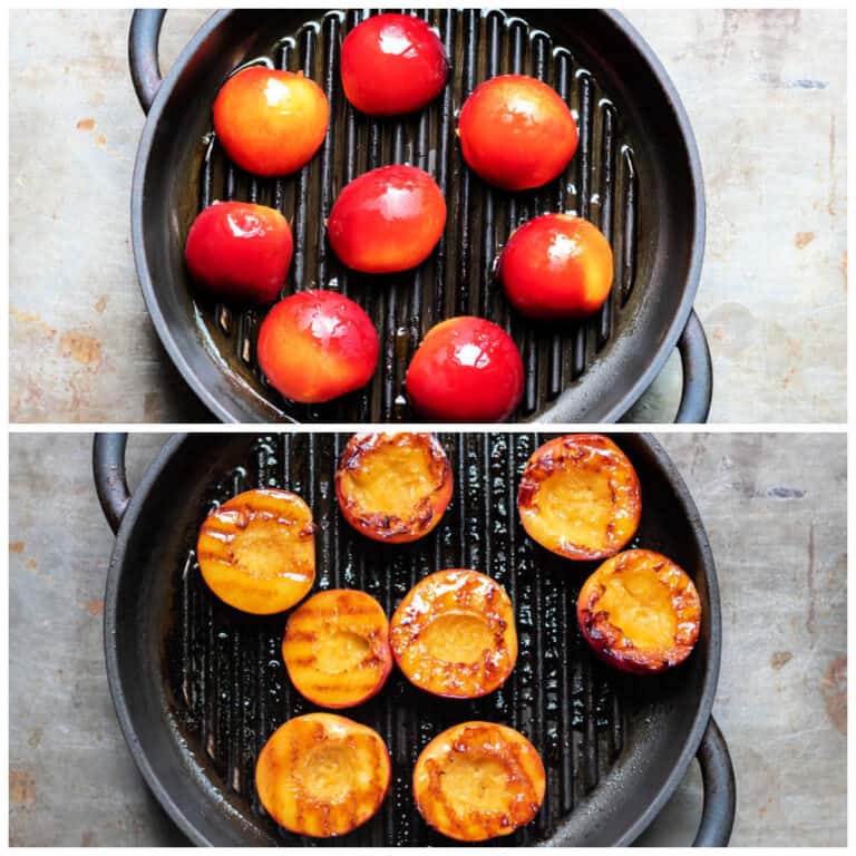 Grilled Nectarines with Maple and Brown Sugar Veggie Desserts